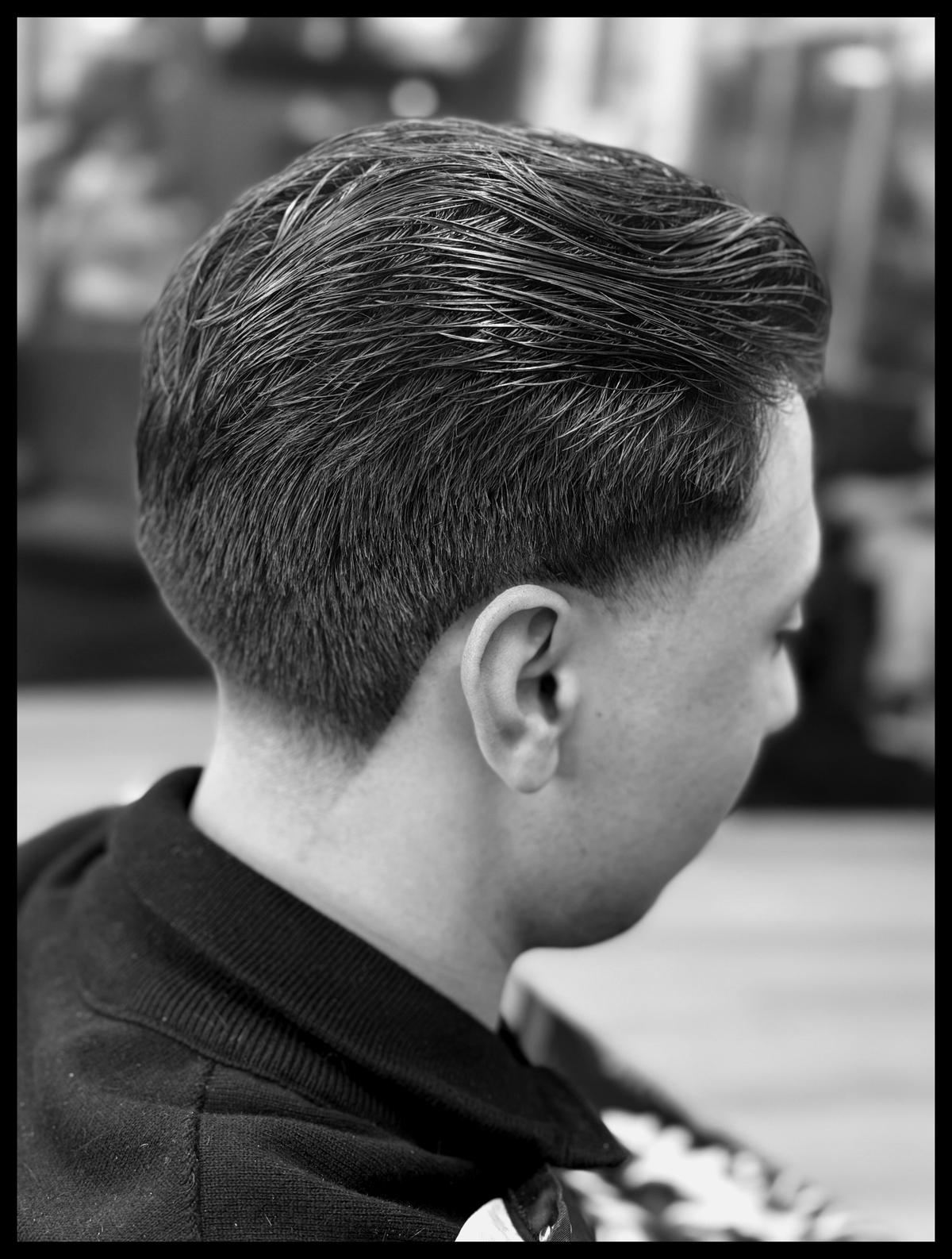 Textured Crop – Clean Fade