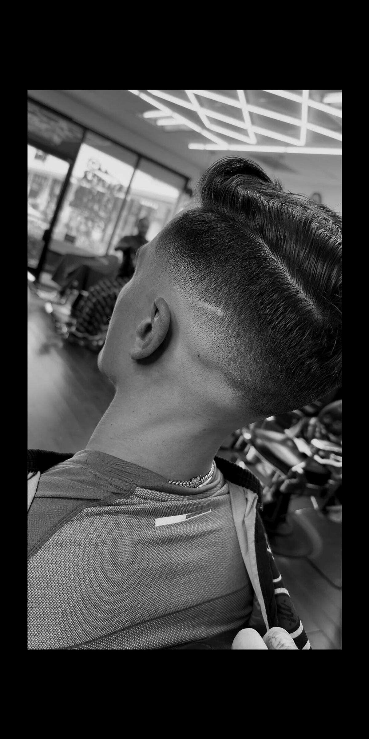 Scissor Cut – Styled Finish